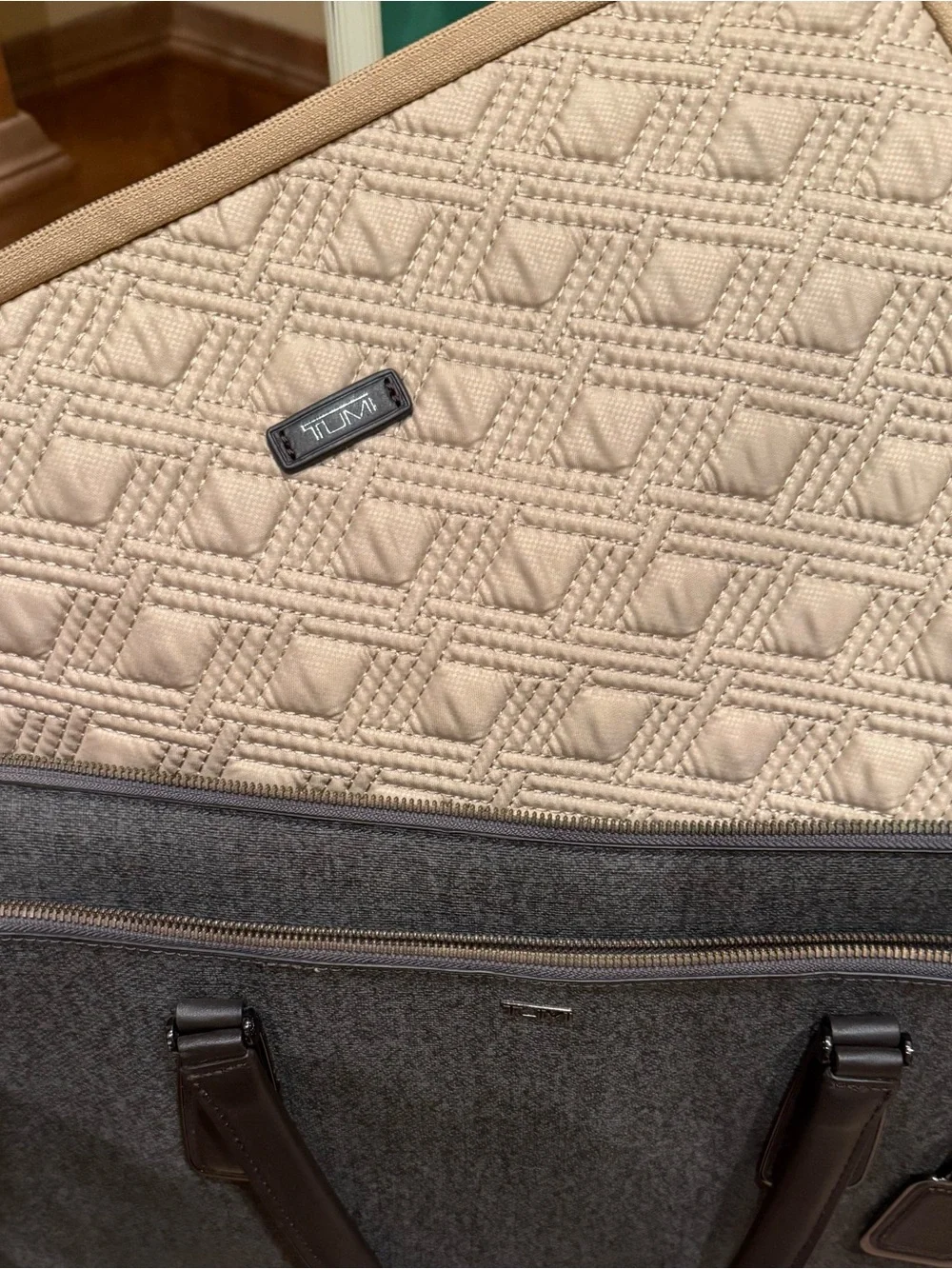TUMI Sinclair Nina Commuter Brief in Earl Grey